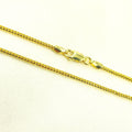 Cadena Cola de Zorro 24 Pulgadas en Oro Amarillo 14k - Oro Amarillo