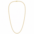 Cadena de Bola 4mm en Oro Amarillo 14k