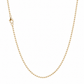 Cadena Bola 2mm en Oro Amarillo 14k