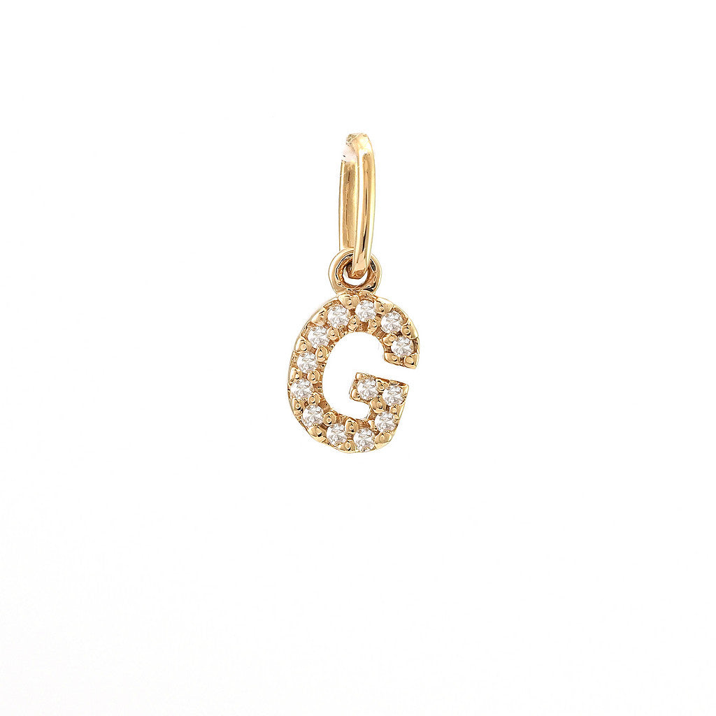 Dije Inicial G Oro Amarillo