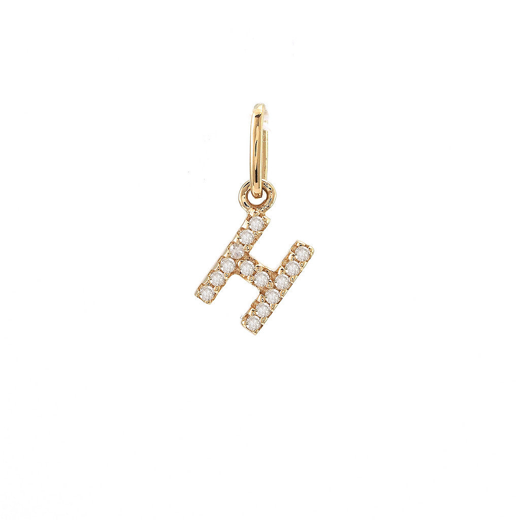 Dije Inicial H Oro Amarillo