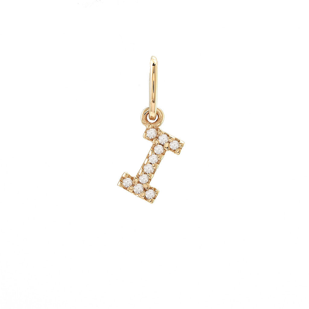 Dije Inicial I Oro Amarillo