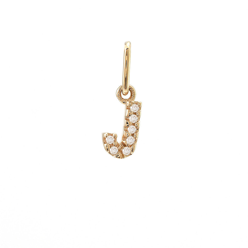 Dije Inicial J Oro Amarillo