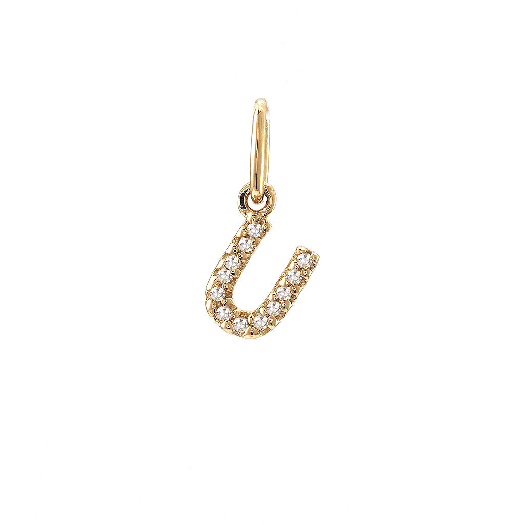 Dije Inicial U Oro Amarillo