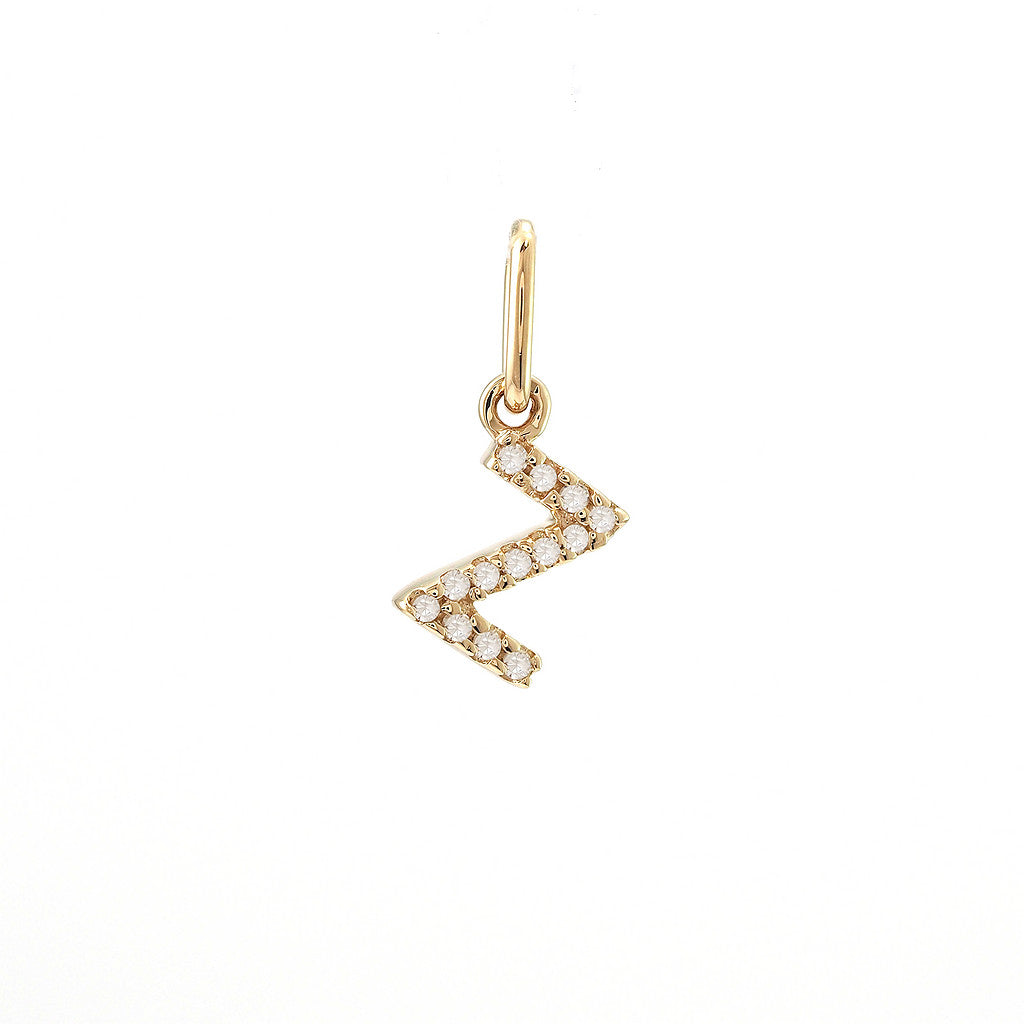 Dije Inicial Z Oro Amarillo