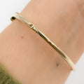 Bangle Fantasía con Diamantes en Oro Amarillo 14k - Oro Amarillo