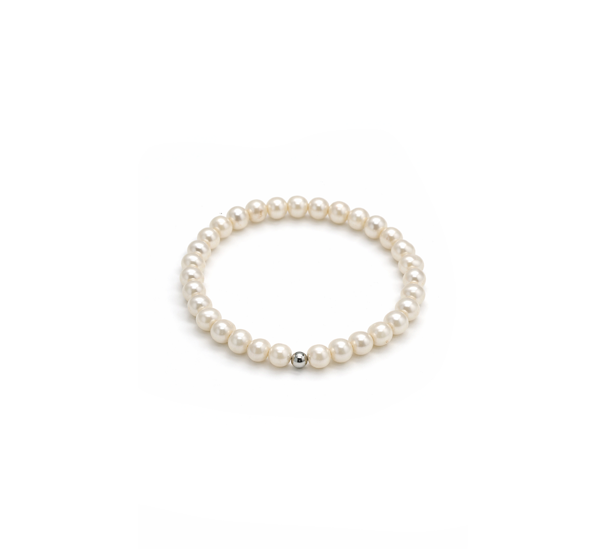 925 STERLING SILVER BRACELETS FRESH WATER PEARL PLAIN