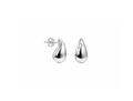 925 STERLING SILVER EARRING PLAIN STUD WIDHT-8.66MM HEIGHT-15.32MM THICKNESS-8.76MM