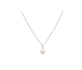 925 STERLING SILVER NECKLACES 16INCH+EXTENSION FRESH WATER PEARL PLAIN